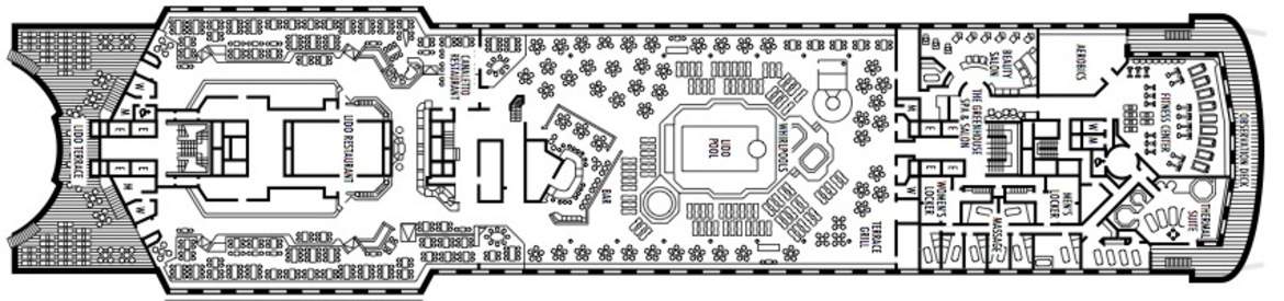 Holland America Line MS Ryndam & Statendam Deckplans Lido Deck.jpg